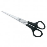 Scissors with Plastic Handle One     Blade Micro Serrated