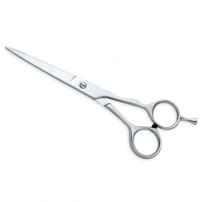 Barber Scissors with finger rest     One Blade Micro Serrated
