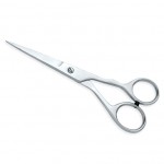 Barber Scissors with finger rest One Blade Micro Serrated